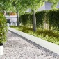 vidaXL Περίγραμμα γκαζόν 20 τμχ. 100 x 0,05 x 30 εκ Λευκό