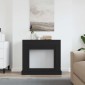 vidaXL Πλαίσιο Τζακιού από Μαύρη Δρυ 100x30x87,5 εκ. από Τεχνητό Ξύλο