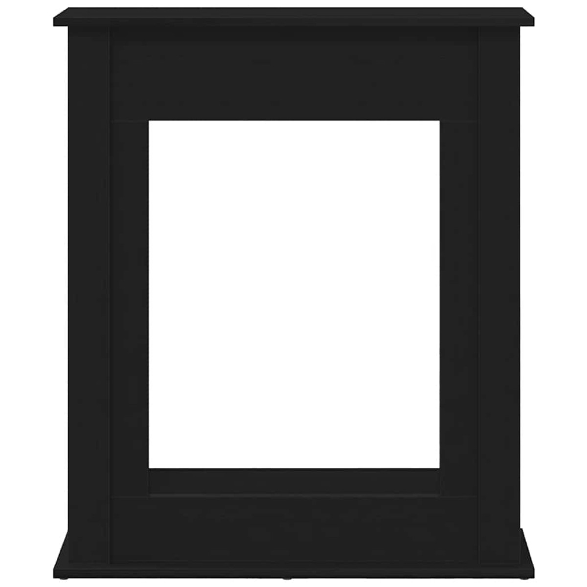 vidaXL Πλαίσιο Τζακιού από Μαύρη Δρυ 75x20x87,5 εκ. από Τεχνητό Ξύλο