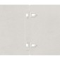 vidaXL Περίγραμμα γκαζόν 30 τμχ. 15 x 103 cm Ανοξείδωτο Ατσάλι Ασημί