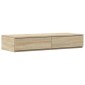 vidaXL Συρτάρια κρεβατιού με συρτάρι Δρύς Sonoma 80 x 36,5 x 16,5 εκ