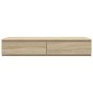 vidaXL Συρτάρια κρεβατιού με συρτάρι Δρύς Sonoma 80 x 36,5 x 16,5 εκ