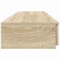 vidaXL Συρτάρια κρεβατιού Δρύς Sonoma 160 x 36,5 x 16,5 εκ