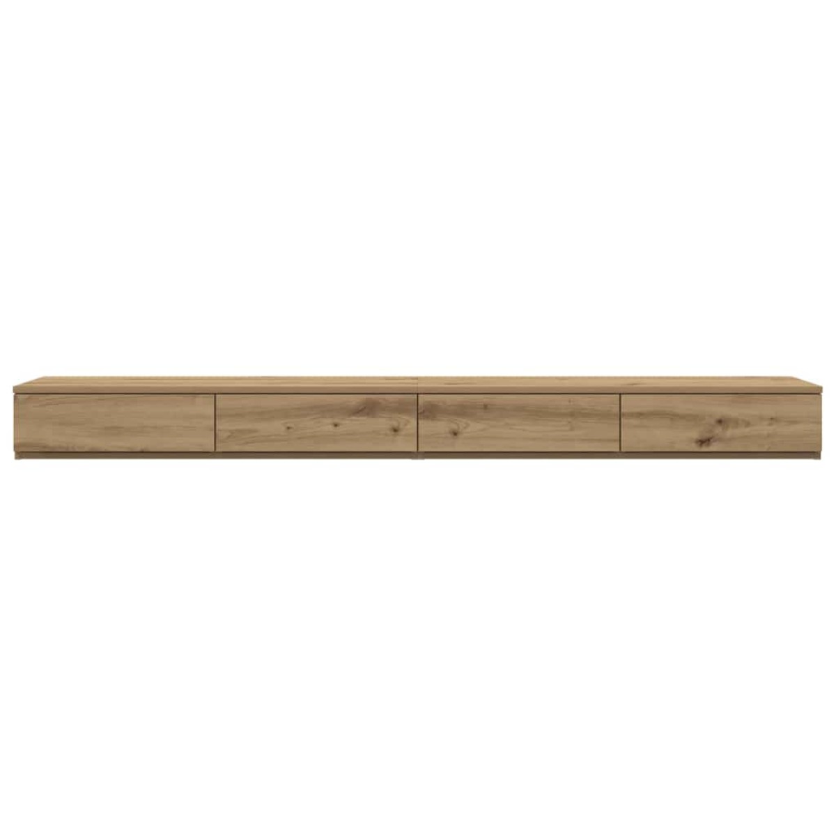 vidaXL Συρτάρια κρεβατιού με συρτάρι Artisan Oak 180 x 36,5 x 16,5 εκ