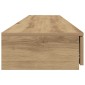 vidaXL Συρτάρια κρεβατιού με συρτάρι Artisan Oak 180 x 36,5 x 16,5 εκ
