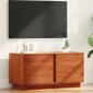 vidaXL Ντουλάπι TV Κερωτό καφέ 80 x 35 x 40,5 εκ. Στερεά ξυλεία πεύκου