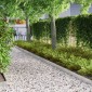 vidaXL Περίγραμμα γκαζόν 450 x 10 εκ Ανοξείδωτο ατσάλι Ασημί