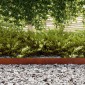 vidaXL Περίγραμμα γκαζόν 4 τμχ. 450 x 10 εκ Ατσάλι Σκληρυθέν στον Αέρα