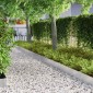 vidaXL Περίγραμμα γκαζόν 4 τμχ. 450 x 20 εκ Ανοξείδωτο ατσάλι Ασημί