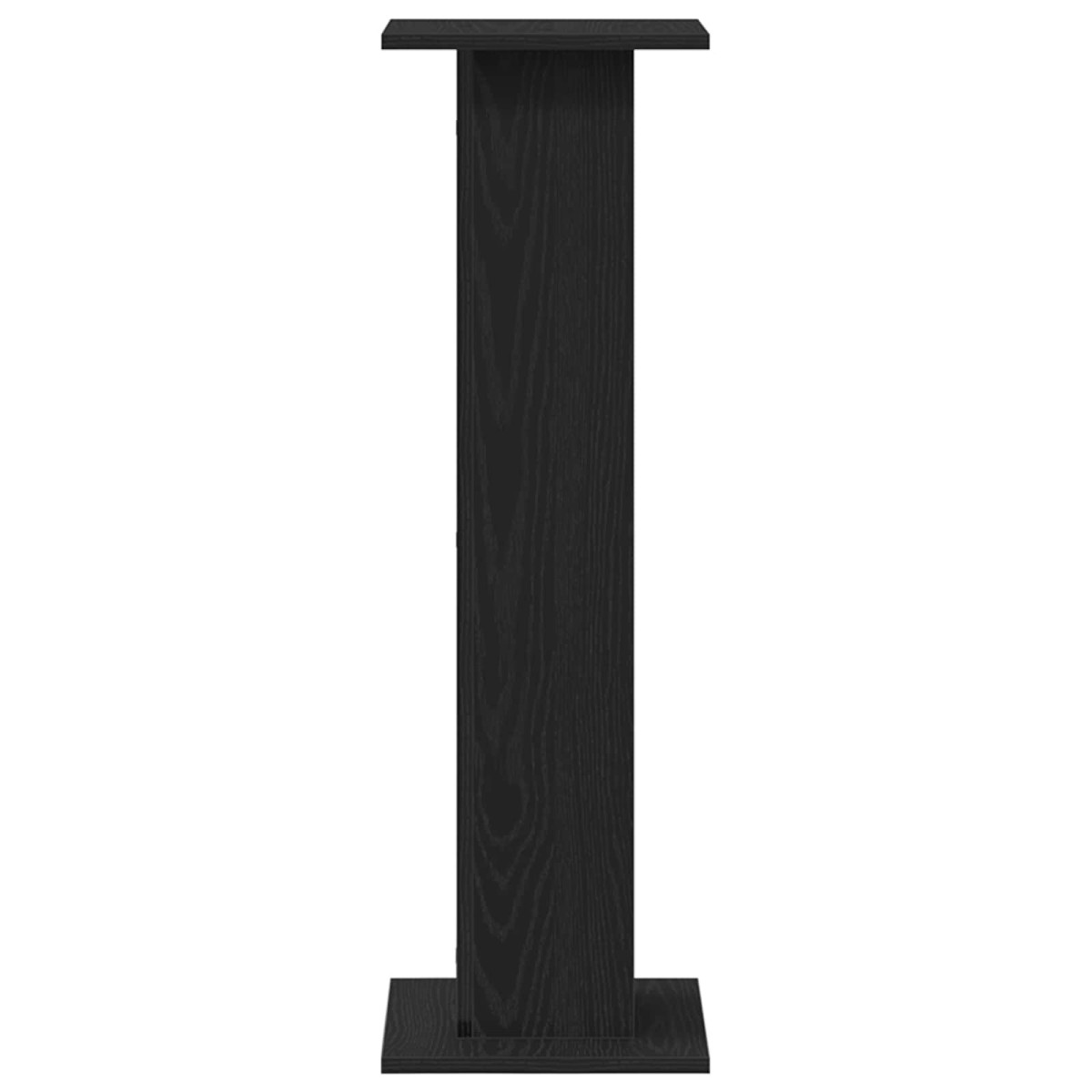 vidaXL Βάσεις Ηχείων 2 τμχ. Μαύρη Οξυά 30 x 30 x 95 cm