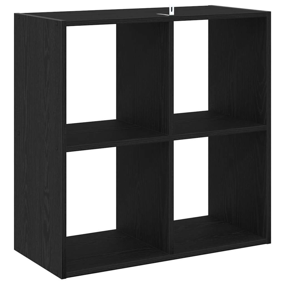 vidaXL Βιβλιοθήκη Μαύρη Οξυά 68.5 x 32 x 68.5 εκ