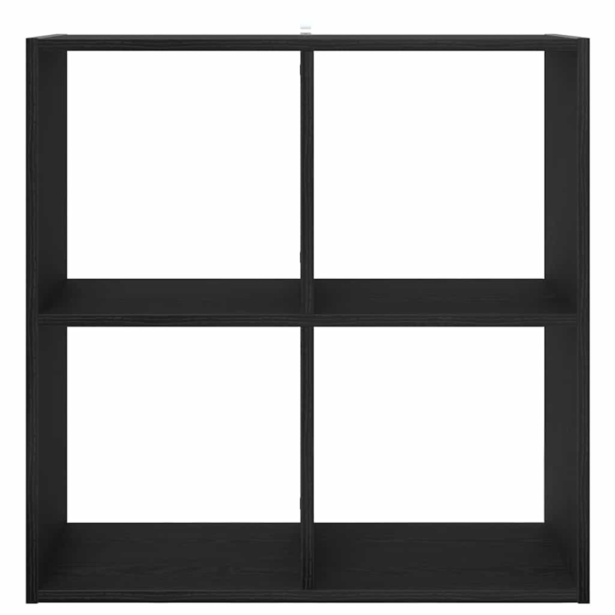 vidaXL Βιβλιοθήκη Μαύρη Οξυά 68.5 x 32 x 68.5 εκ