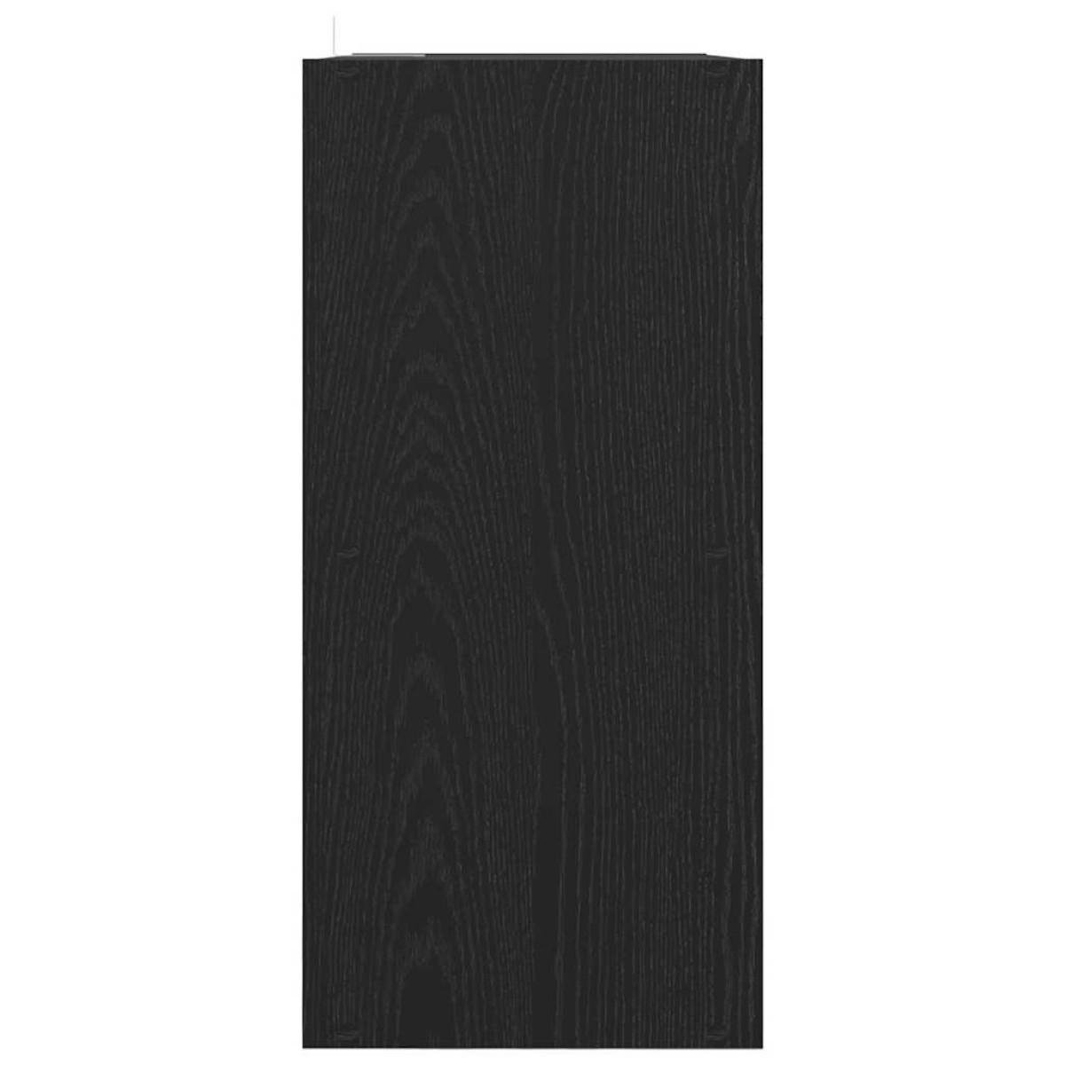 vidaXL Βιβλιοθήκη Μαύρη Οξυά 68.5 x 32 x 68.5 εκ