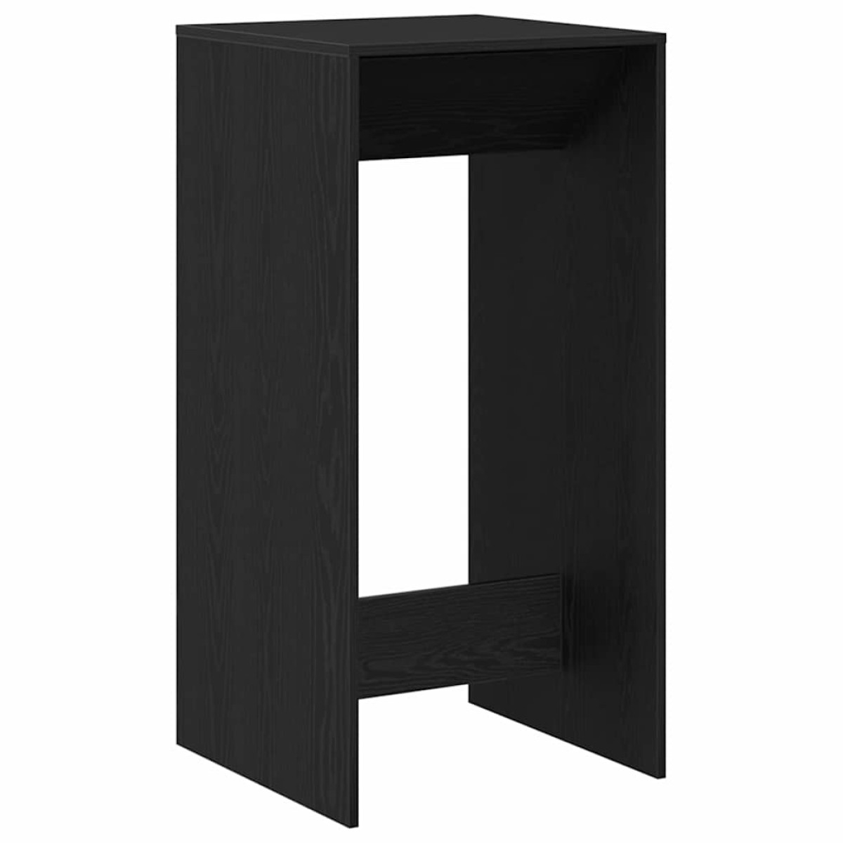 vidaXL Τραπέζι μπαρ 51 x 50 x 103,5 εκ. Επεξεργασμένο Ξύλο Μαύρη Οξυά