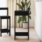 vidaXL Τραπέζι μπαρ 51 x 50 x 103,5 εκ. Επεξεργασμένο Ξύλο Μαύρη Οξυά