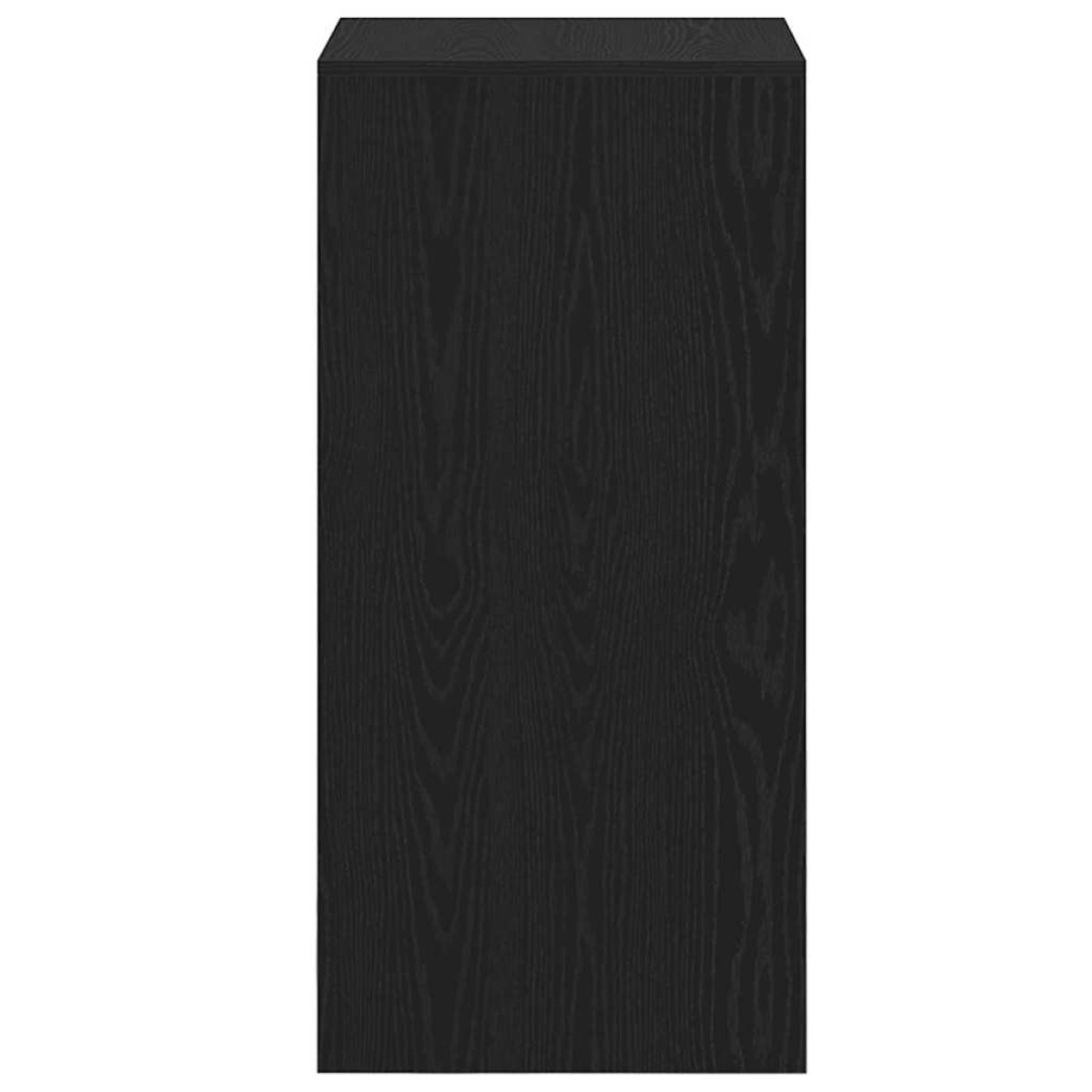 vidaXL Τραπέζι μπαρ 51 x 50 x 103,5 εκ. Επεξεργασμένο Ξύλο Μαύρη Οξυά