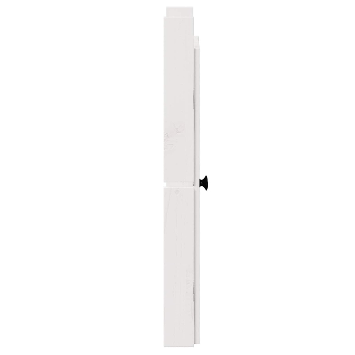 vidaXL Πόρτα κουζίνας MEPPEL Λευκό 50 x 9 x 82 εκ Μασίφ ξύλο πεύκου