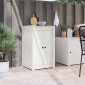 vidaXL Πόρτα κουζίνας MEPPEL Λευκό 50 x 9 x 82 εκ Μασίφ ξύλο πεύκου
