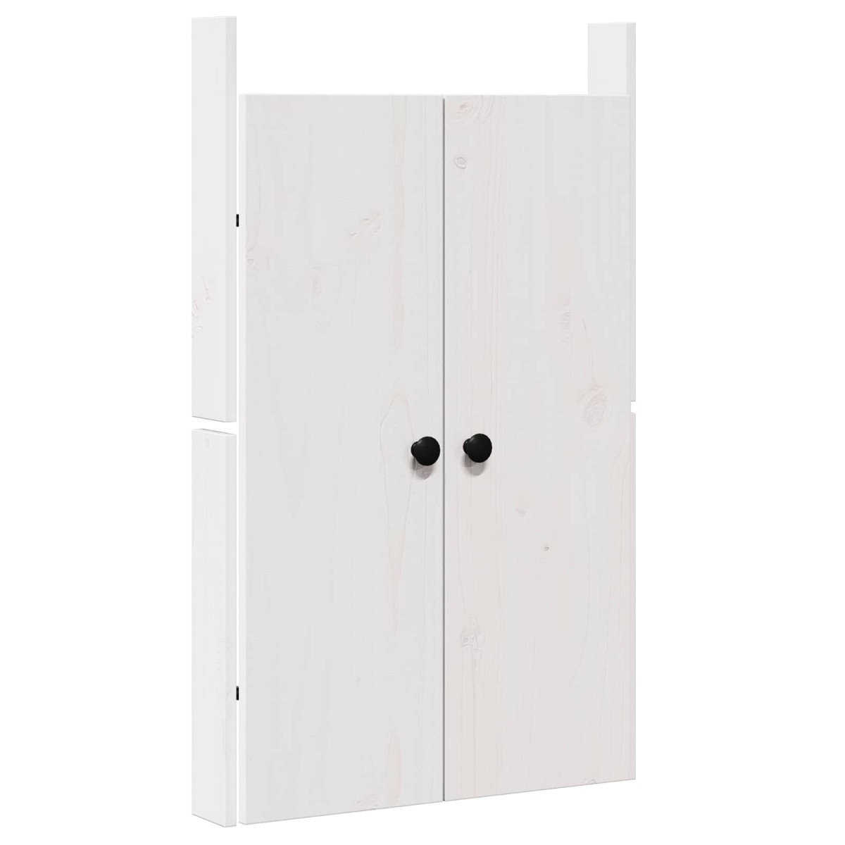 vidaXL Πόρτα κουζίνας MEPPEL 2 τμχ. Λευκό 50 x 9 x 82 εκ