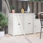 vidaXL Πόρτα κουζίνας MEPPEL 2 τμχ. Λευκό 50 x 9 x 82 εκ