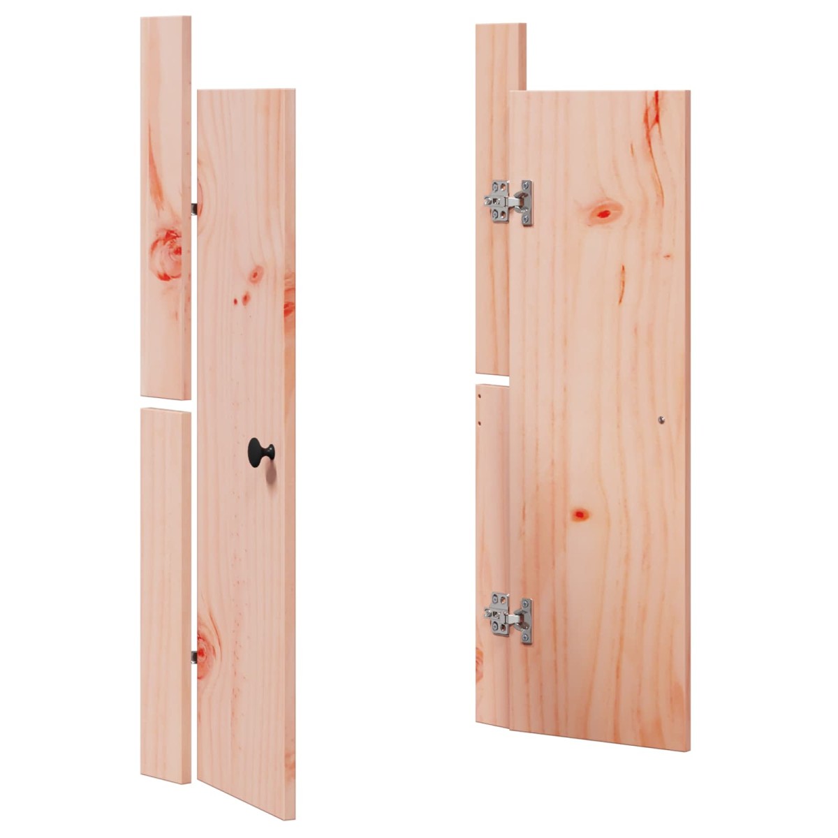 vidaXL Πόρτα κουζίνας MEPPEL Καφέ 50 x 9 x 82 εκ ξύλο duglasias