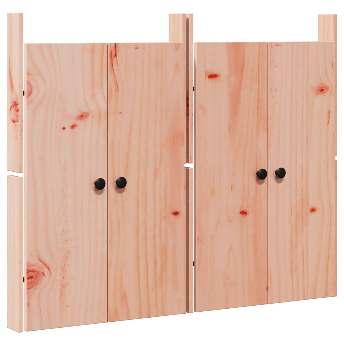 vidaXL Πόρτα κουζίνας MEPPEL 2 τμχ. Καφέ 50 x 9 x 82 εκ ξύλο duglasias