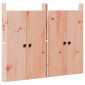 vidaXL Πόρτα κουζίνας MEPPEL 2 τμχ. Καφέ 50 x 9 x 82 εκ ξύλο duglasias