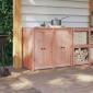 vidaXL Πόρτα κουζίνας MEPPEL 2 τμχ. Καφέ 50 x 9 x 82 εκ ξύλο duglasias