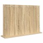 vidaXL Καθρέφτης τουαλέτας Ορθογώνιος Δρύς Sonoma 80 x 55 x 18 εκ.