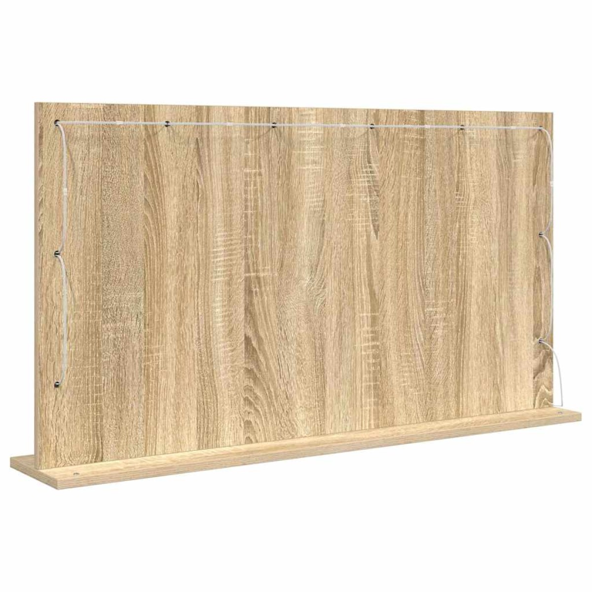 vidaXL Καθρέφτης τουαλέτας Ορθογώνιος Δρύς Sonoma 100 x 55 x 18 εκ.