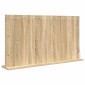 vidaXL Καθρέφτης τουαλέτας Ορθογώνιος Δρύς Sonoma 100 x 55 x 18 εκ.