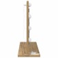 vidaXL Καθρέφτης τουαλέτας Artisan Oak 60 x 45 x 18 εκ. Ορθογώνιος