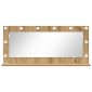 vidaXL Καθρέφτης τουαλέτας Artisan Oak 100 x 45 x 18 εκ. Ορθογώνιος