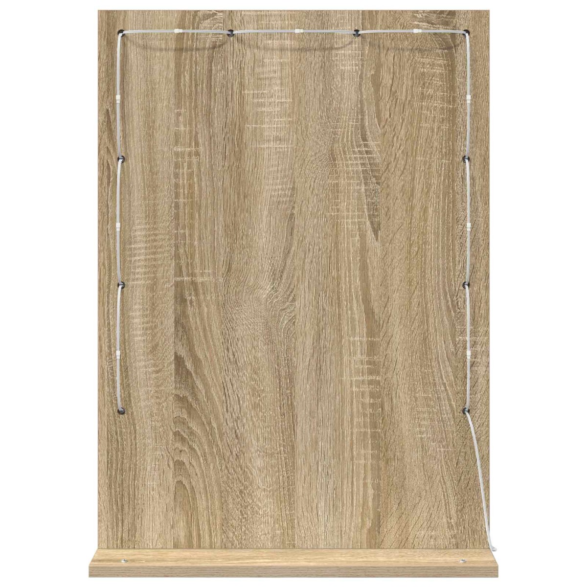 vidaXL Καθρέφτης τουαλέτας Ορθογώνιος Δρύς Sonoma 70 x 50 x 18 εκ.