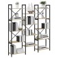 vidaXL Ράφι Βιβλίων 156 x 25 x 167 εκ. Επεξεργασμένο Ξύλο Δρύς Sonoma