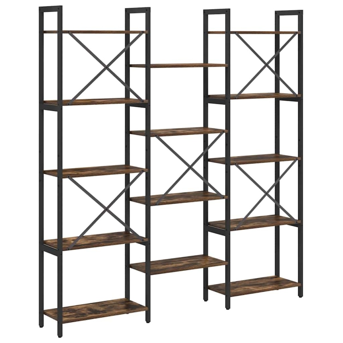vidaXL Ράφι Βιβλίων 156 x 25 x 167 εκ. Επεξεργασμένο Ξύλο Δρύς Sonoma