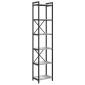 vidaXL Ράφι Βιβλίων 40 x 30 x 189,5 εκ Επεξεργασμένο Ξύλο Γκρι sonoma