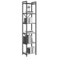 vidaXL Ράφι Βιβλίων 40 x 30 x 189,5 εκ Επεξεργασμένο Ξύλο Γκρι sonoma