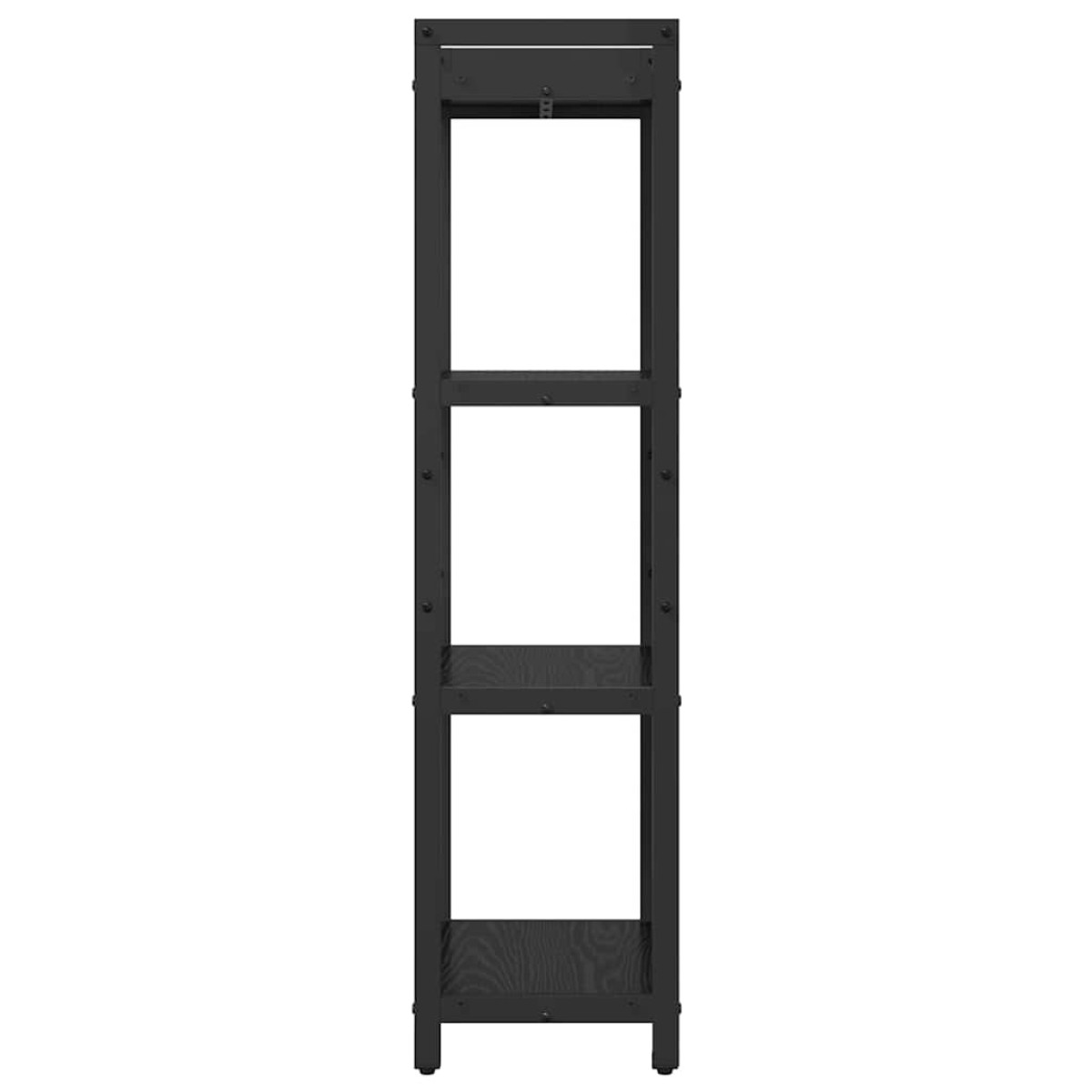vidaXL Ράφι Βιβλίων 40 x 30 x 119 εκ Επεξεργασμένο Ξύλο Μαύρη Οξυά