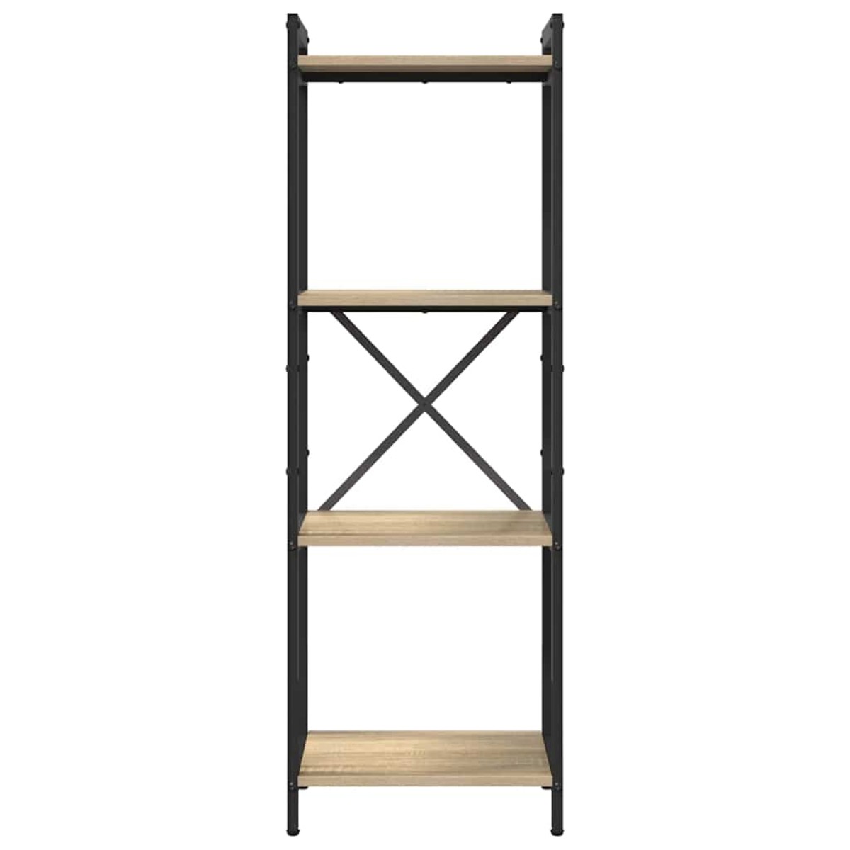 vidaXL Ράφι Βιβλίων 40 x 30 x 119 εκ Επεξεργασμένο Ξύλο Δρύς Sonoma