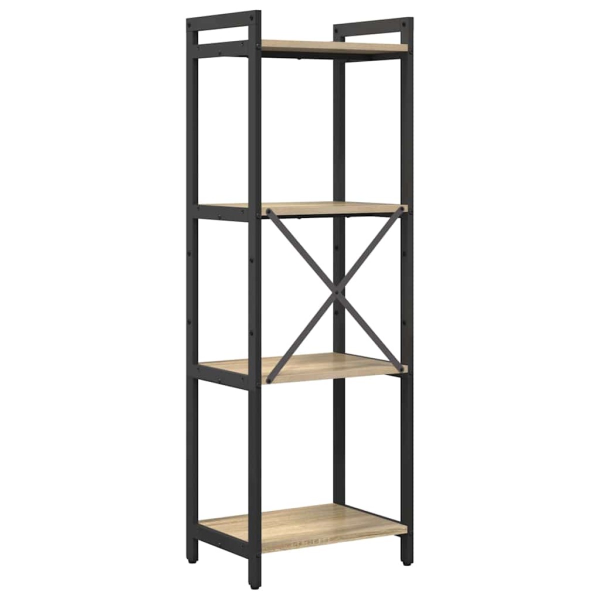 vidaXL Ράφι Βιβλίων 40 x 30 x 119 εκ Επεξεργασμένο Ξύλο Δρύς Sonoma