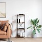 vidaXL Ράφι Βιβλίων 40 x 30 x 119 εκ Επεξεργασμένο Ξύλο Καπνιστό Δρύς