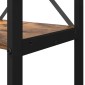 vidaXL Ράφι Βιβλίων 40 x 30 x 119 εκ Επεξεργασμένο Ξύλο Καπνιστό Δρύς