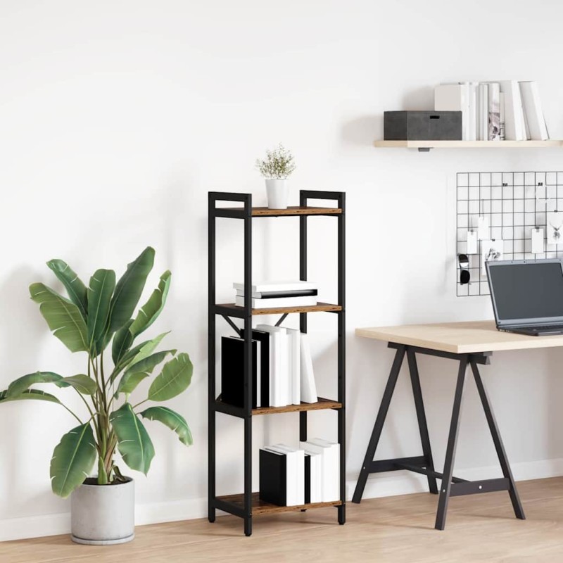 vidaXL Ράφι Βιβλίων 40 x 30 x 119 εκ Επεξεργασμένο Ξύλο Παλαιό ξύλο