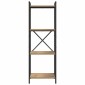 vidaXL Ράφι Βιβλίων 40 x 30 x 119 εκ Επεξεργασμένο Ξύλο Artisan Oak