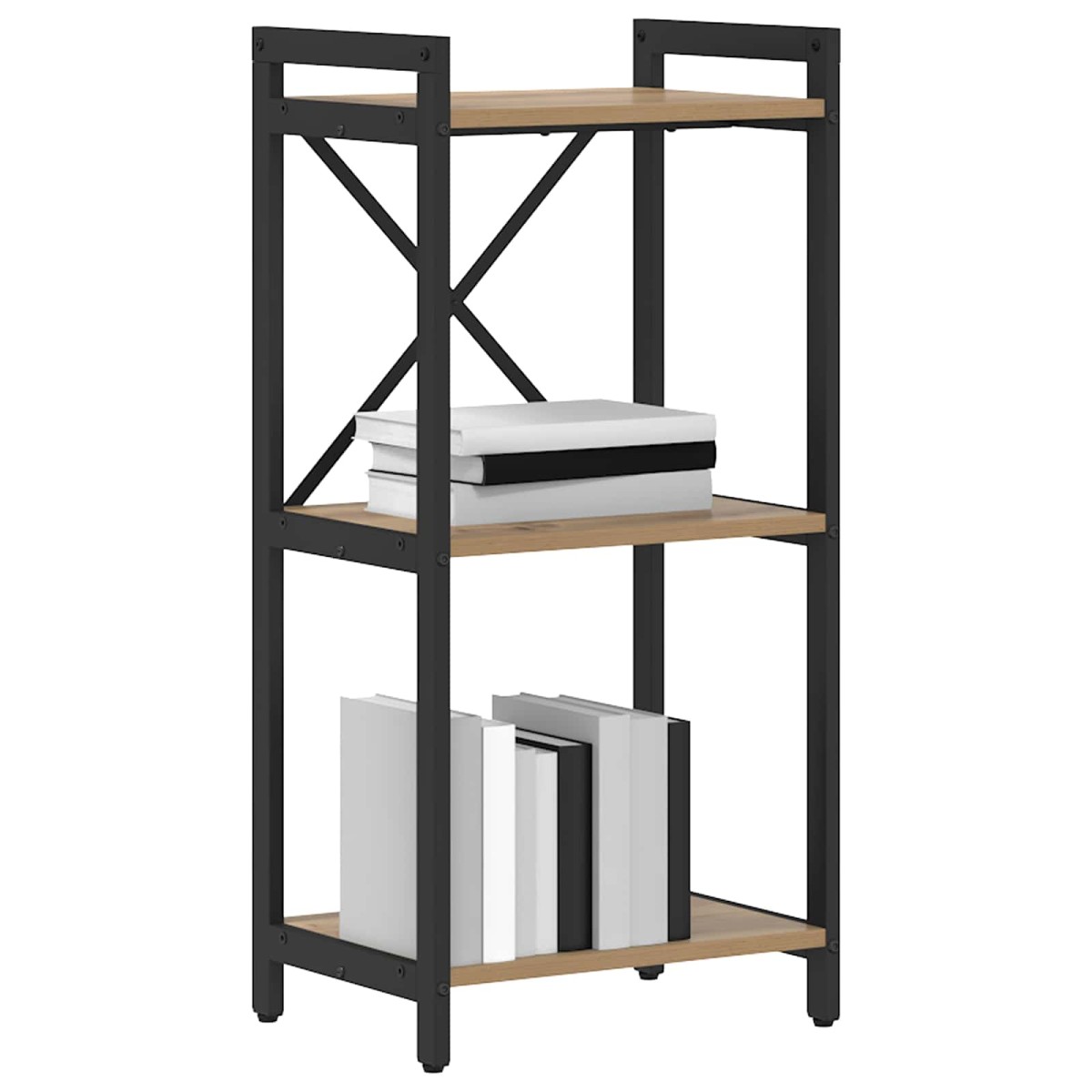 vidaXL Ράφι Βιβλίων 40 x 30 x 85 εκ Επεξεργασμένο Ξύλο Artisan Oak