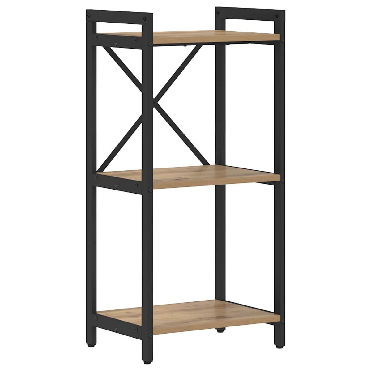 vidaXL Ράφι Βιβλίων 40 x 30 x 85 εκ Επεξεργασμένο Ξύλο Artisan Oak