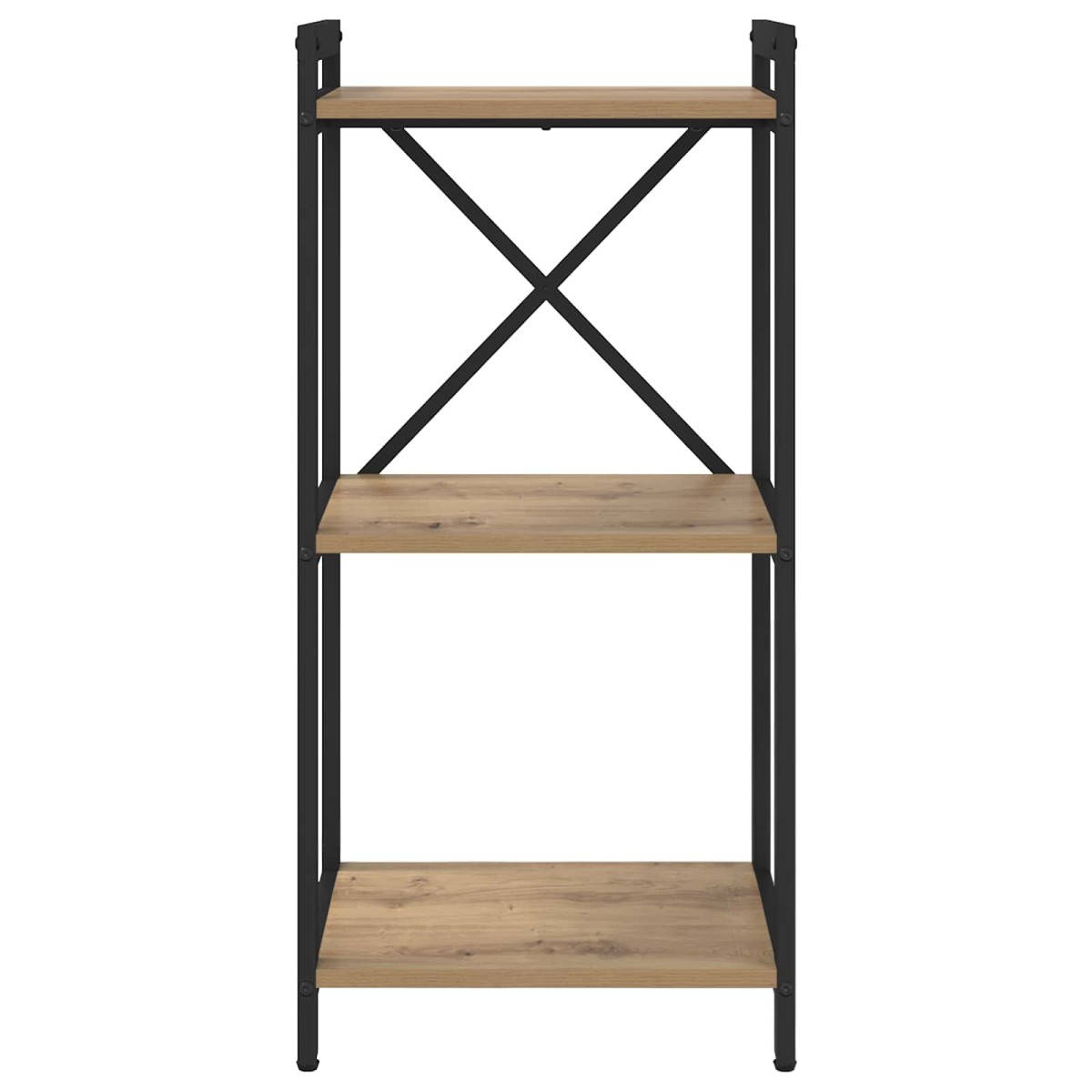 vidaXL Ράφι Βιβλίων 40 x 30 x 85 εκ Επεξεργασμένο Ξύλο Artisan Oak