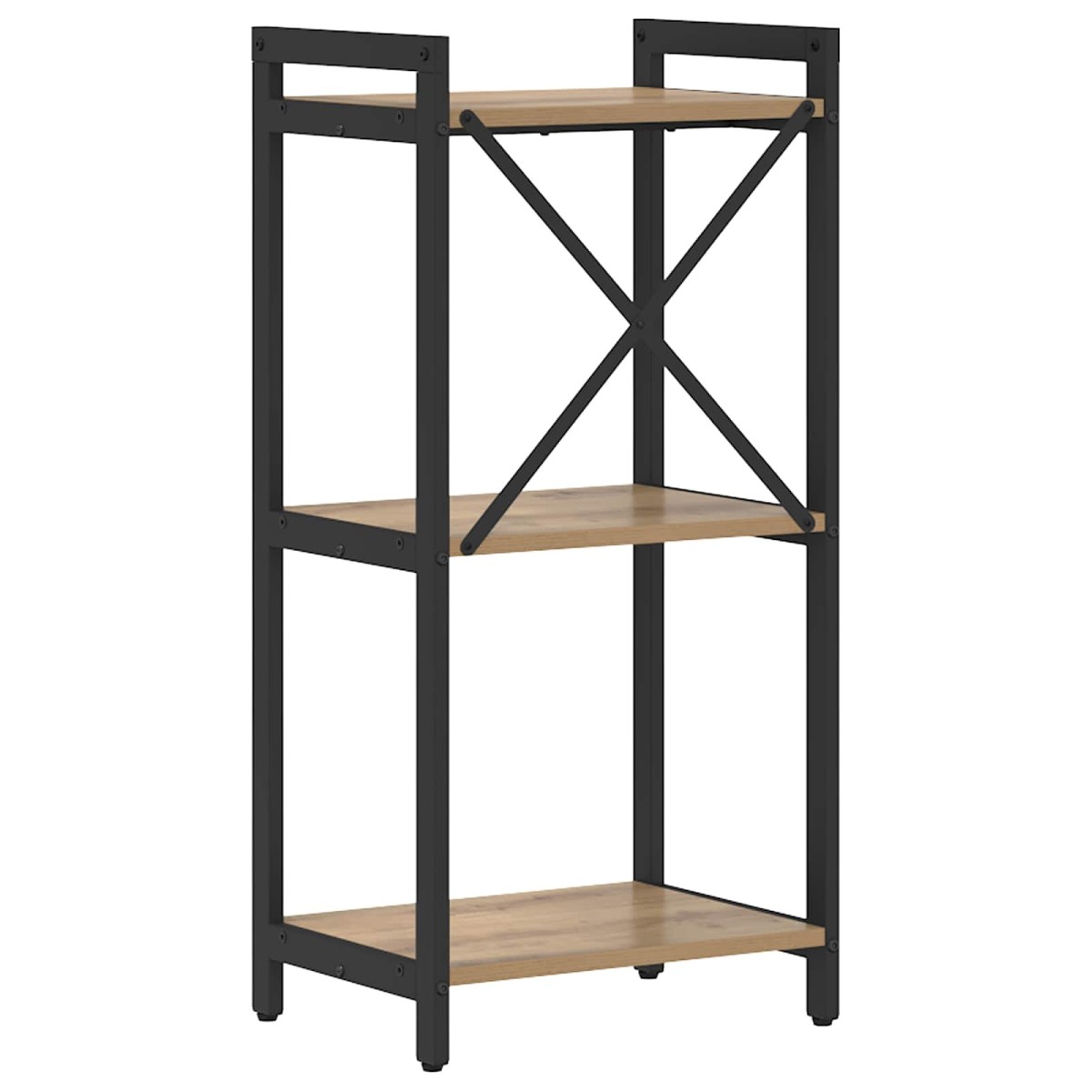 vidaXL Ράφι Βιβλίων 40 x 30 x 85 εκ Επεξεργασμένο Ξύλο Artisan Oak