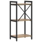 vidaXL Ράφι Βιβλίων 40 x 30 x 85 εκ Επεξεργασμένο Ξύλο Artisan Oak